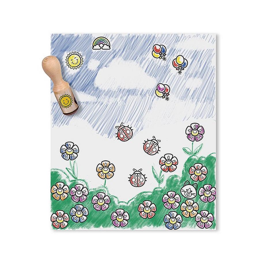 Melissa & Doug Stempel Mit Holzgriff Luxusausführung  