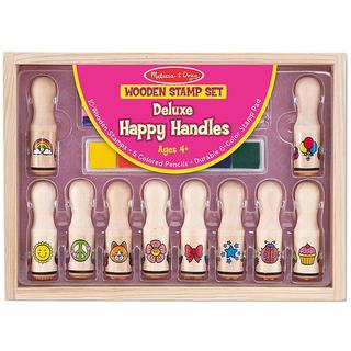 Melissa & Doug Melissa & Doug Timbres Avec Manche En Bois Luxe  