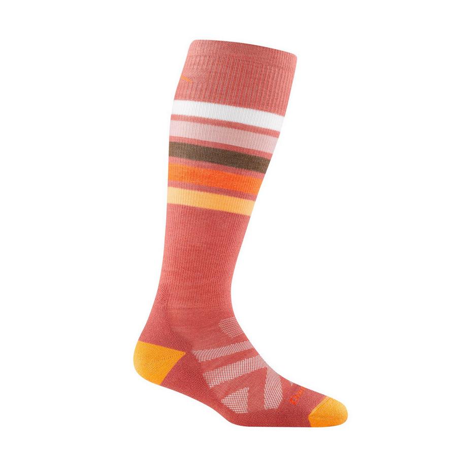Calze Donna Ginocchio Peso Medio Sci Snowboard Lana Merino