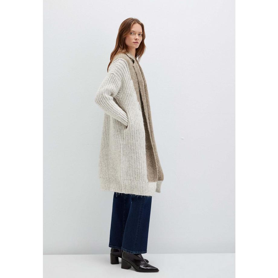 Mavi Oversized langer Strickcardigan  