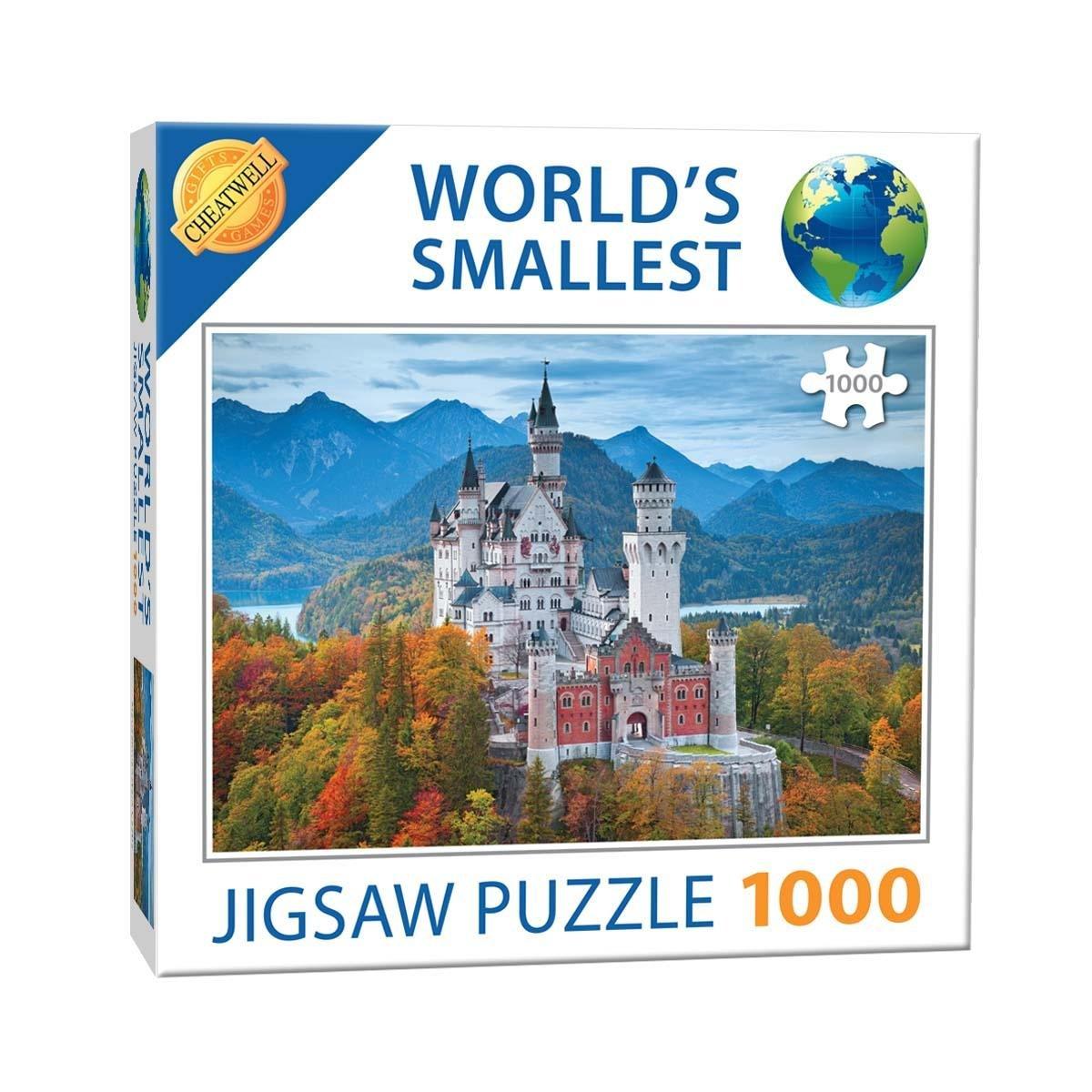 CHEATWELL GAMES  Neuschwanstein - Das kleinste 1000-Teile-Puzzle 