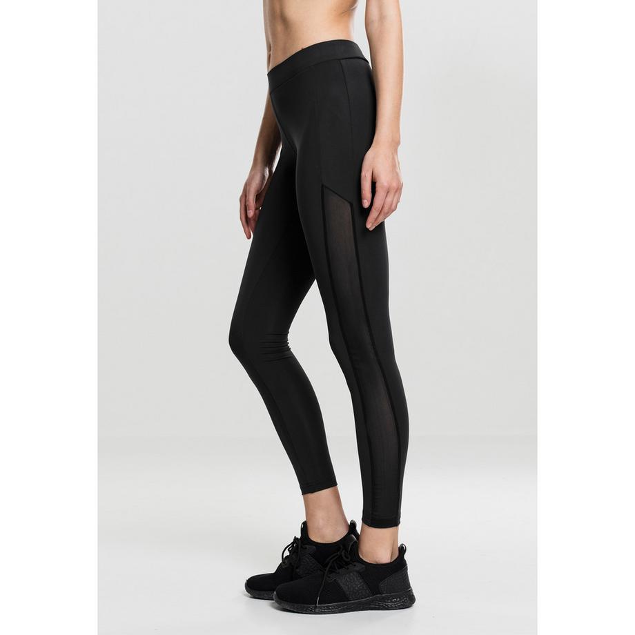 URBAN CLASSICS  leggings da urban classic mesh stripe 