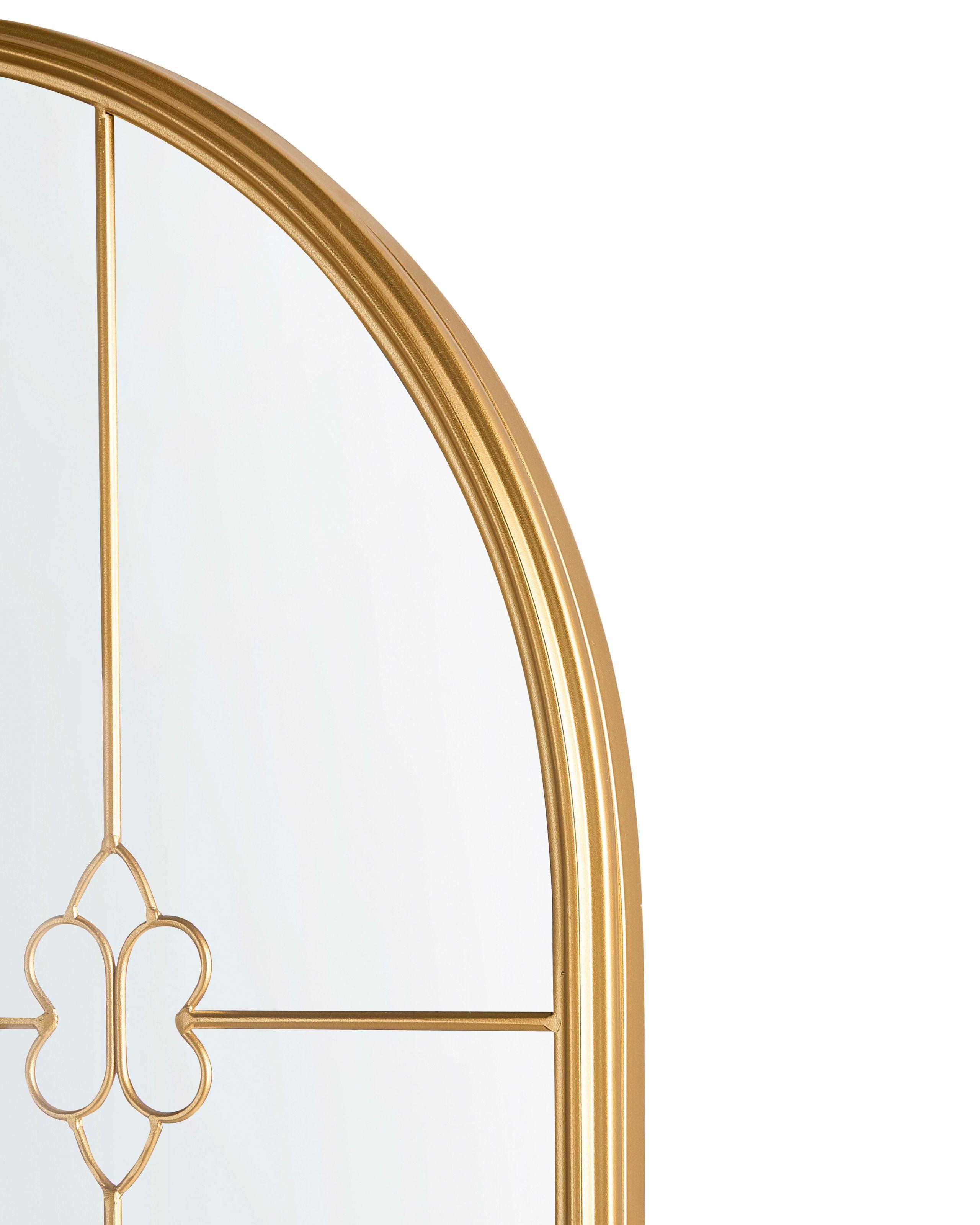 Beliani Wandspiegel aus Eisen Klassisch THULAY  