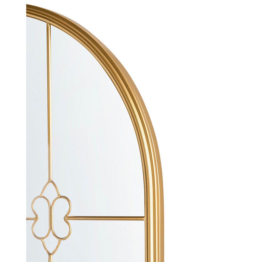 Beliani Miroir en Métal Traditionnel THULAY  