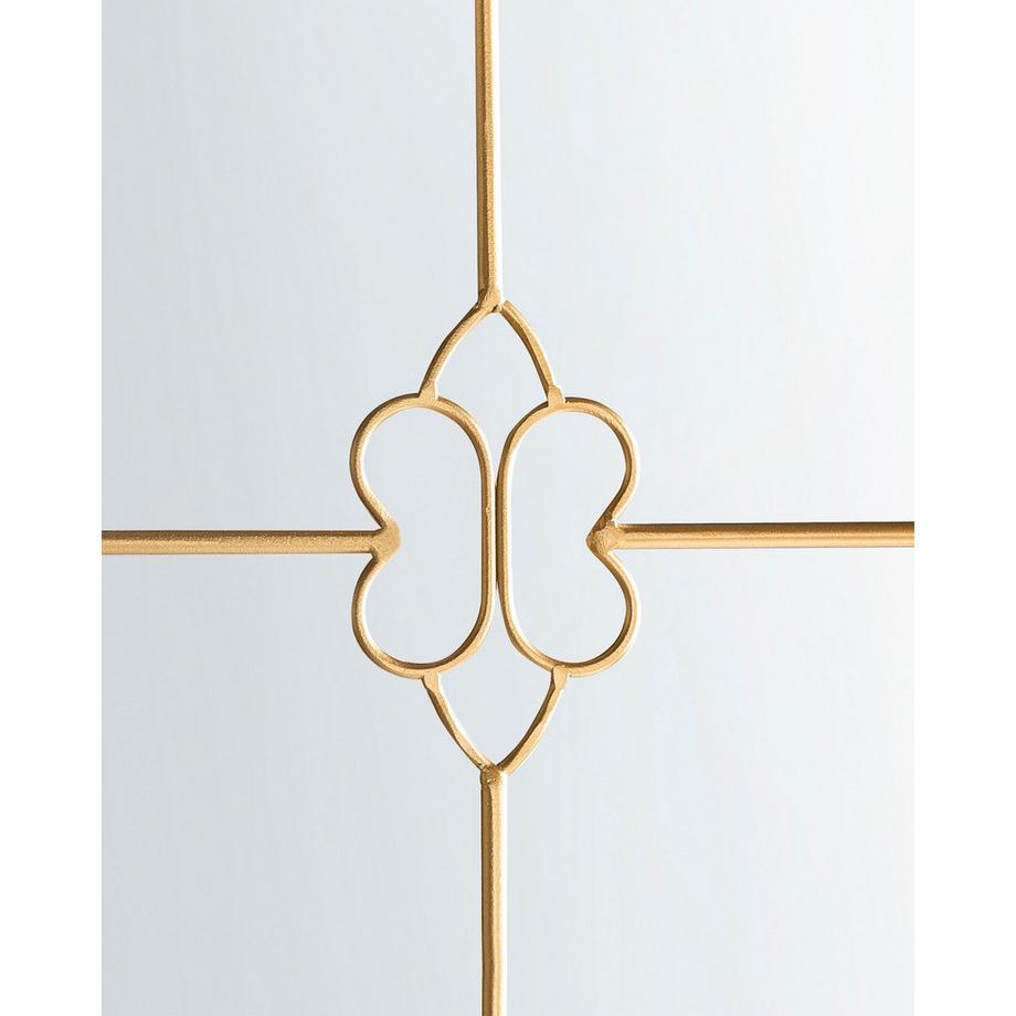 Beliani Miroir en Métal Traditionnel THULAY  