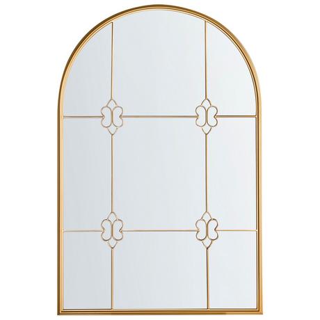 Beliani Wandspiegel aus Eisen Klassisch THULAY  