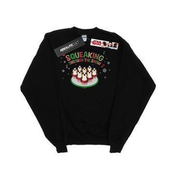 The Last Jedi Squeaking Rolling Through The Snow Sweatshirt