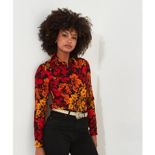 Joe Browns  Herbstblumen-Knitterbluse 