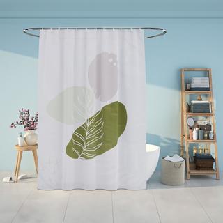 Northix Rideau de douche 180x200 cm avec motif  