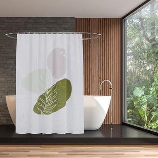 Northix Rideau de douche 180x200 cm avec motif  