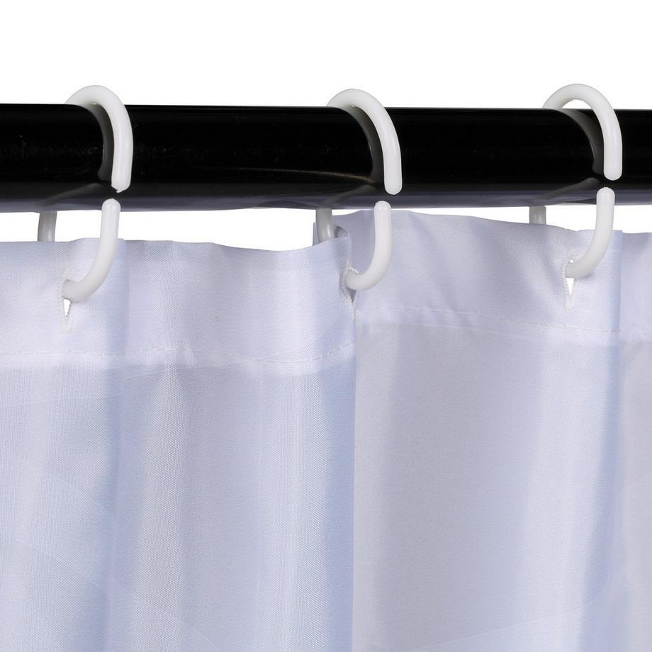 Northix Rideau de douche 180x200 cm avec motif  