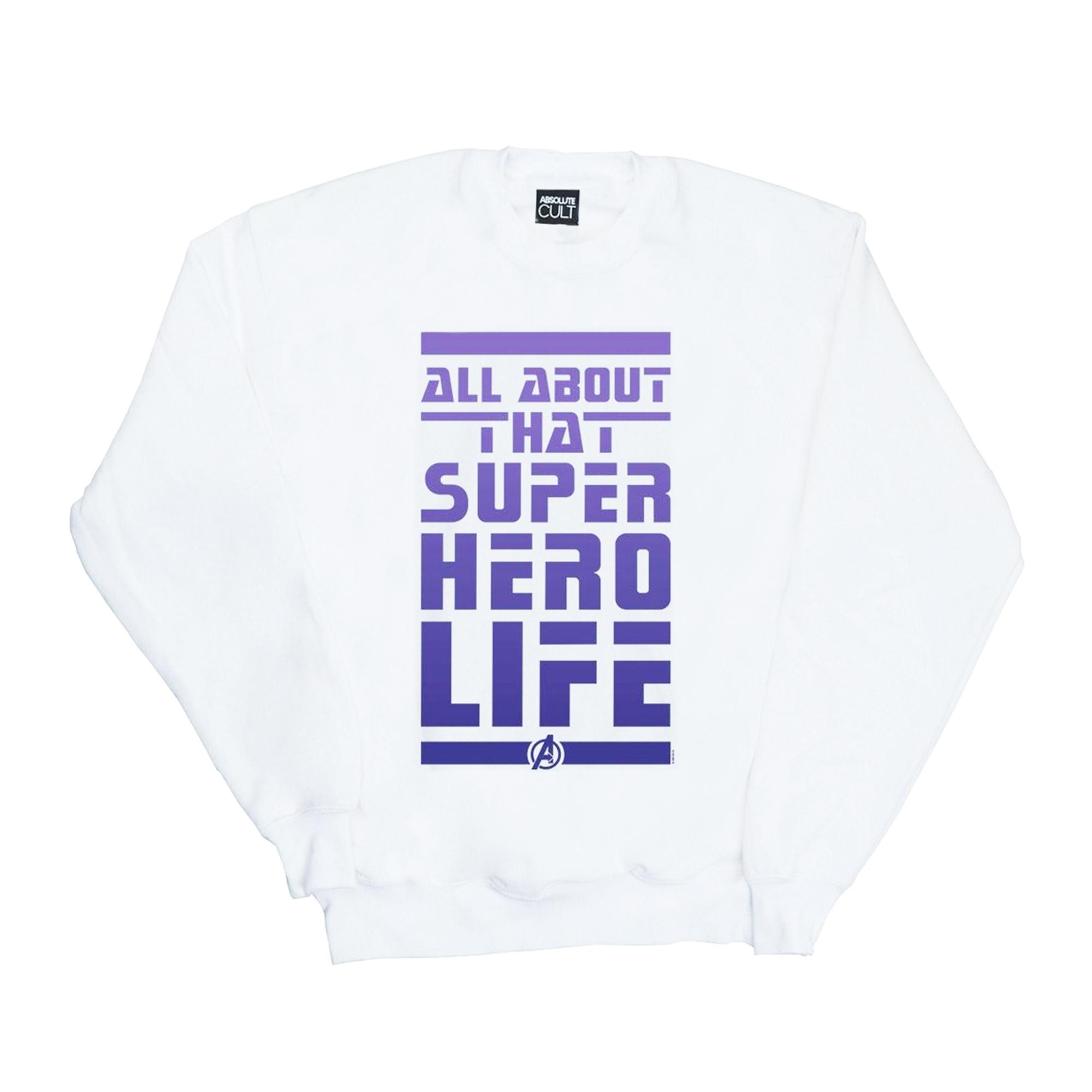 MARVEL  Avengers Endgame Superhero Life Sweatshirt 