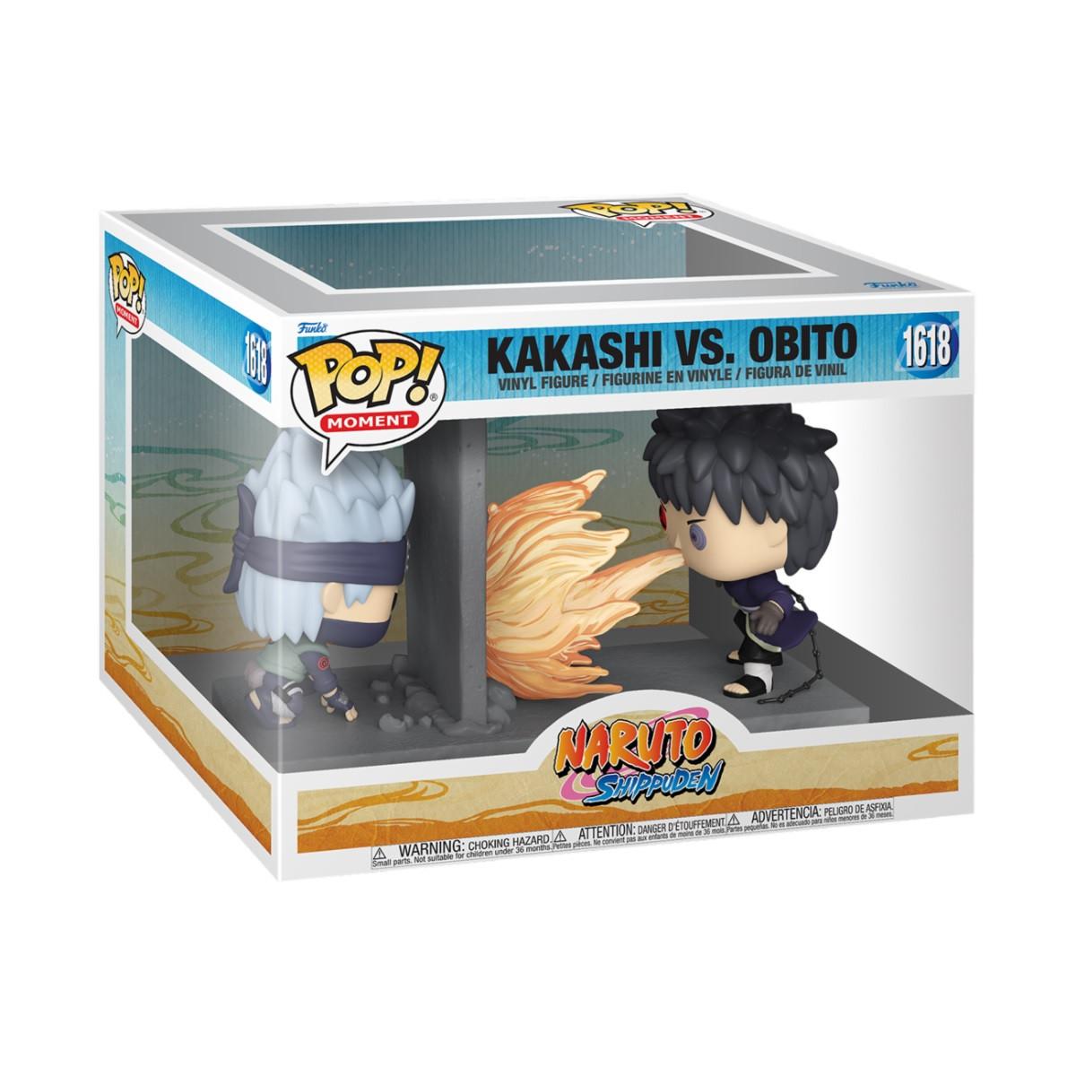 Funko  Funko POP! Naruto Shippuden: Kakashi Vs Obito (1618) MMNT 