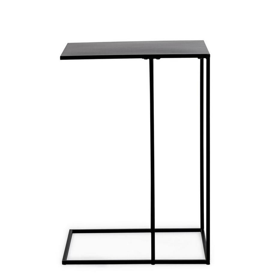 mutoni Table d&#039;appoint Alrik noir 40x30  