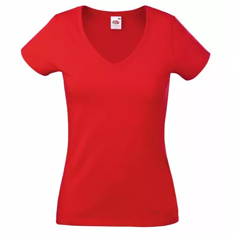 Fruit of the Loom  Tshirt à manches courtes Rouge Bariolé