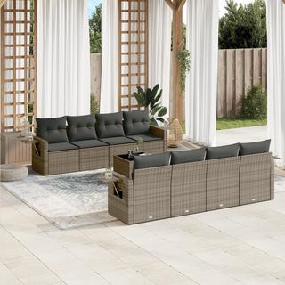 VidaXL Garten sofagarnitur poly-rattan  