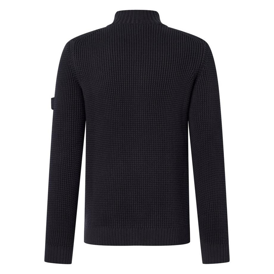 Joop Jeans Hajoros Strickjacke mit durchgehendem Reissverschluss  