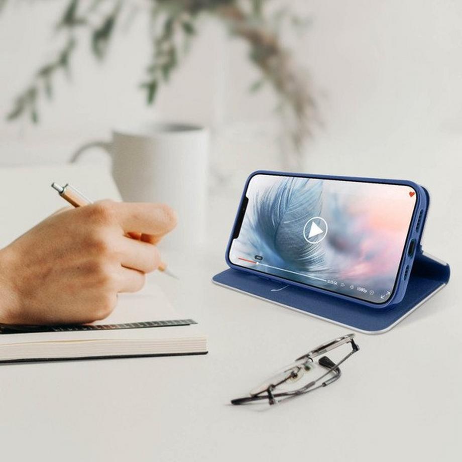 Avizar  Housse iPhone 12 / 12 Pro Bleu Nuit 