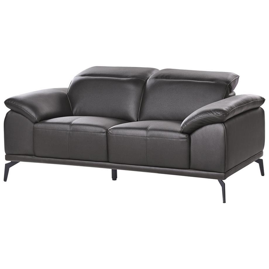 Beliani Canapé 2 places en Cuir écologique vegan Moderne VEJEN  