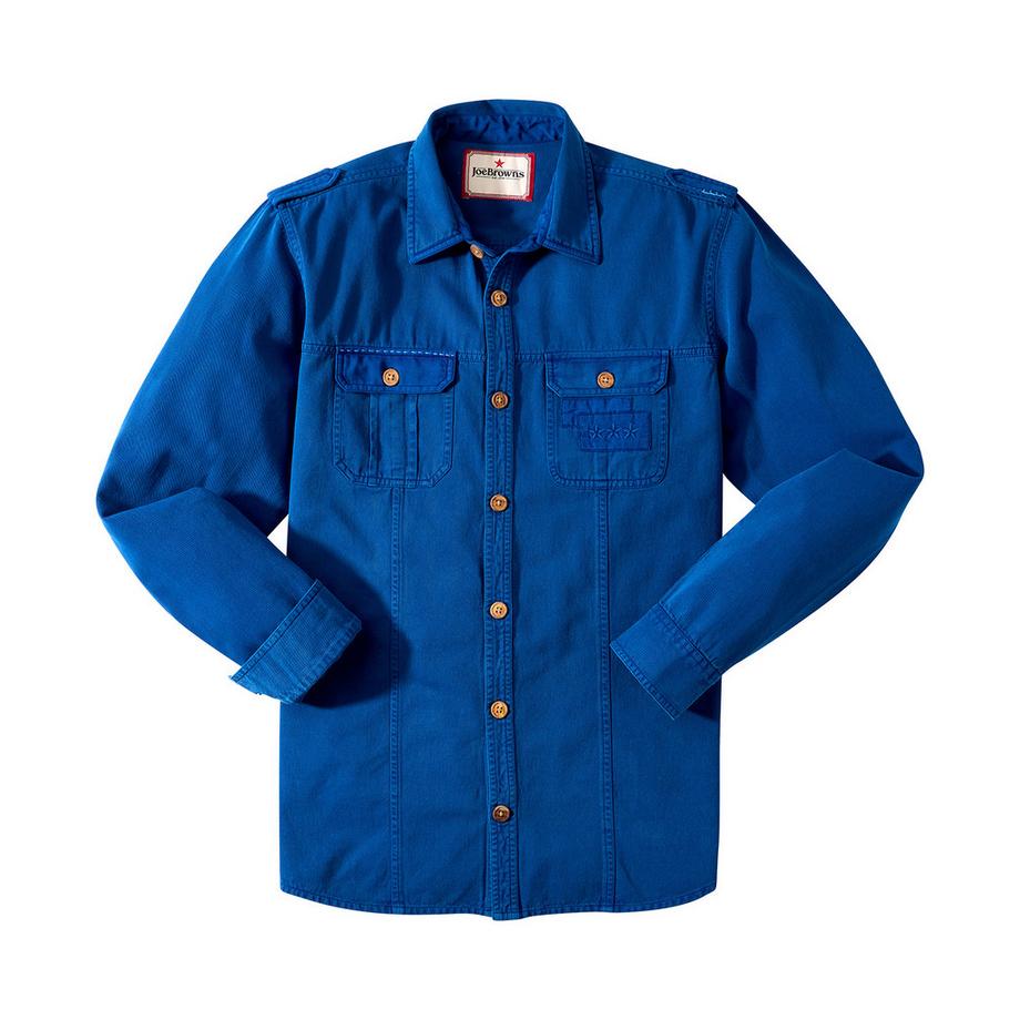 Joe Browns Camicia Blu con Dettagli Ricamati  