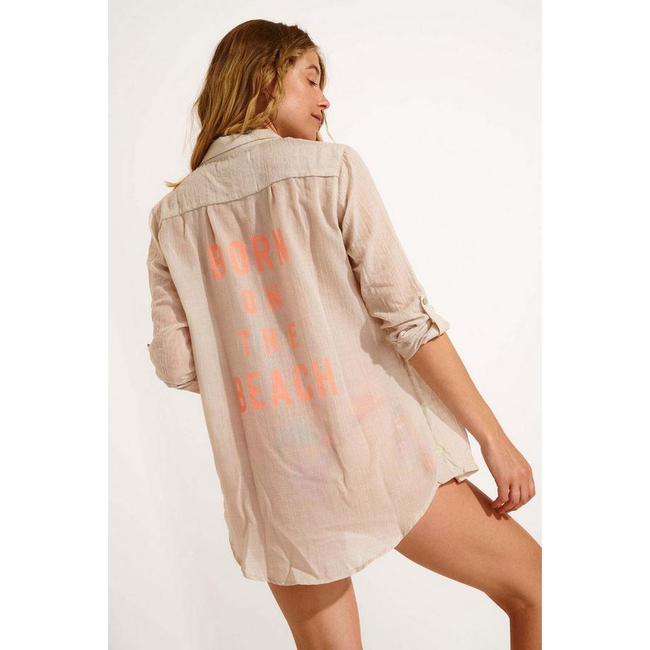 BANANA MOON Gary Adilson Camicia Tunica Maniche Lunghe  