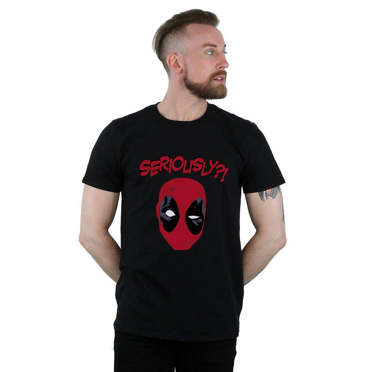 Deadpool Seriously Grafikdruck T-Shirt  