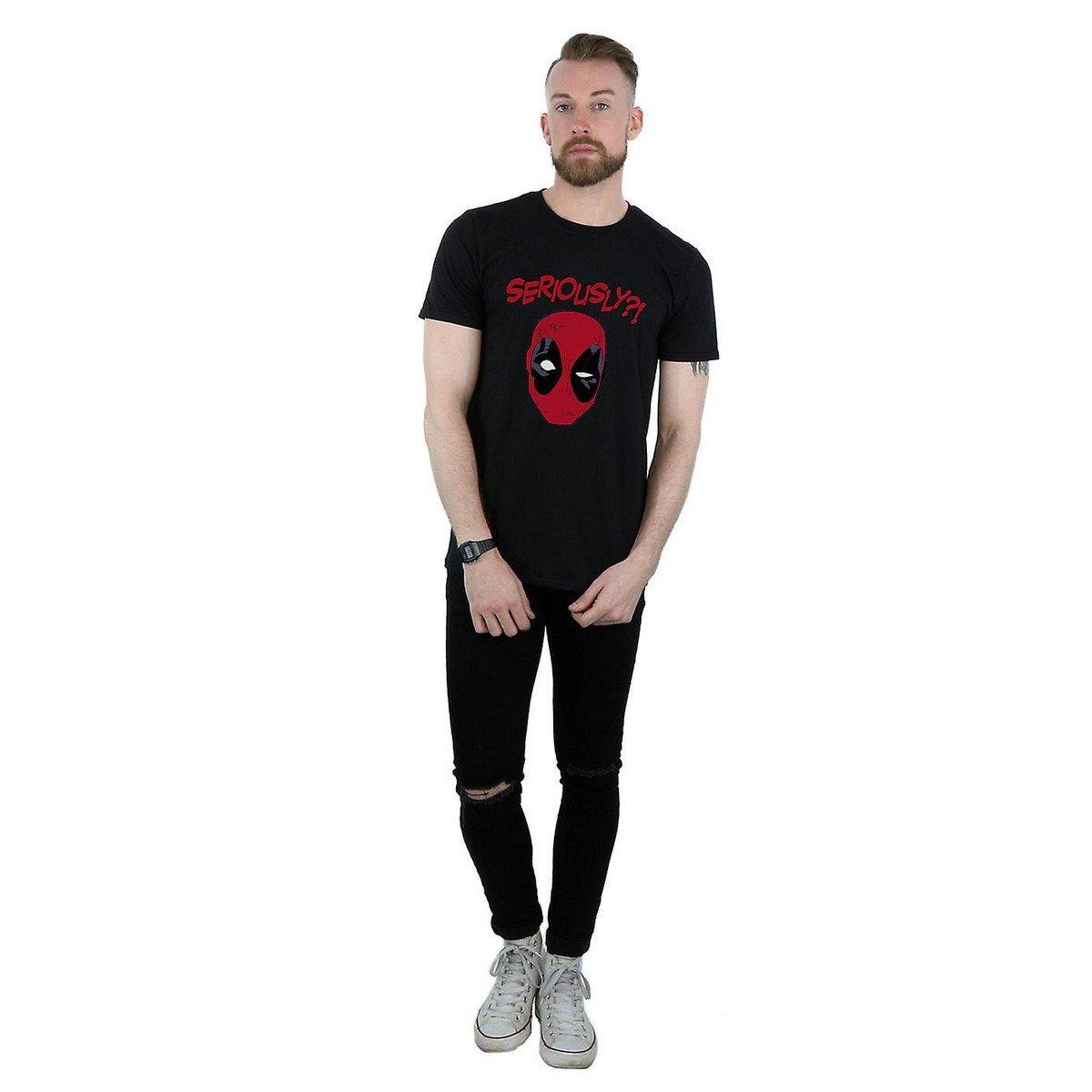 Deadpool Seriously Grafikdruck T-Shirt  