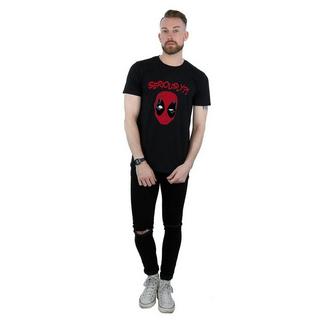 Deadpool Seriously Grafikdruck T-Shirt  