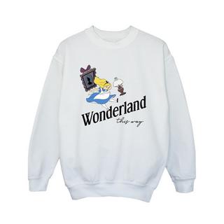 Disney  Sweat ALICE IN WONDERLAND THIS WAY 