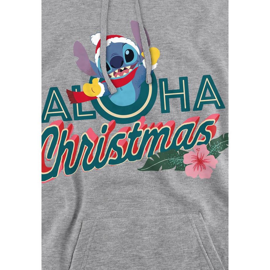 Lilo & Stitch Aloha Christmas Felpa con Cappuccio  
