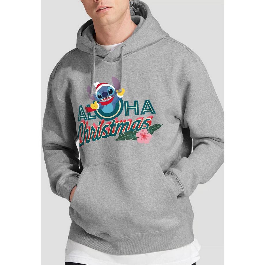 Lilo & Stitch Aloha Christmas Felpa con Cappuccio  