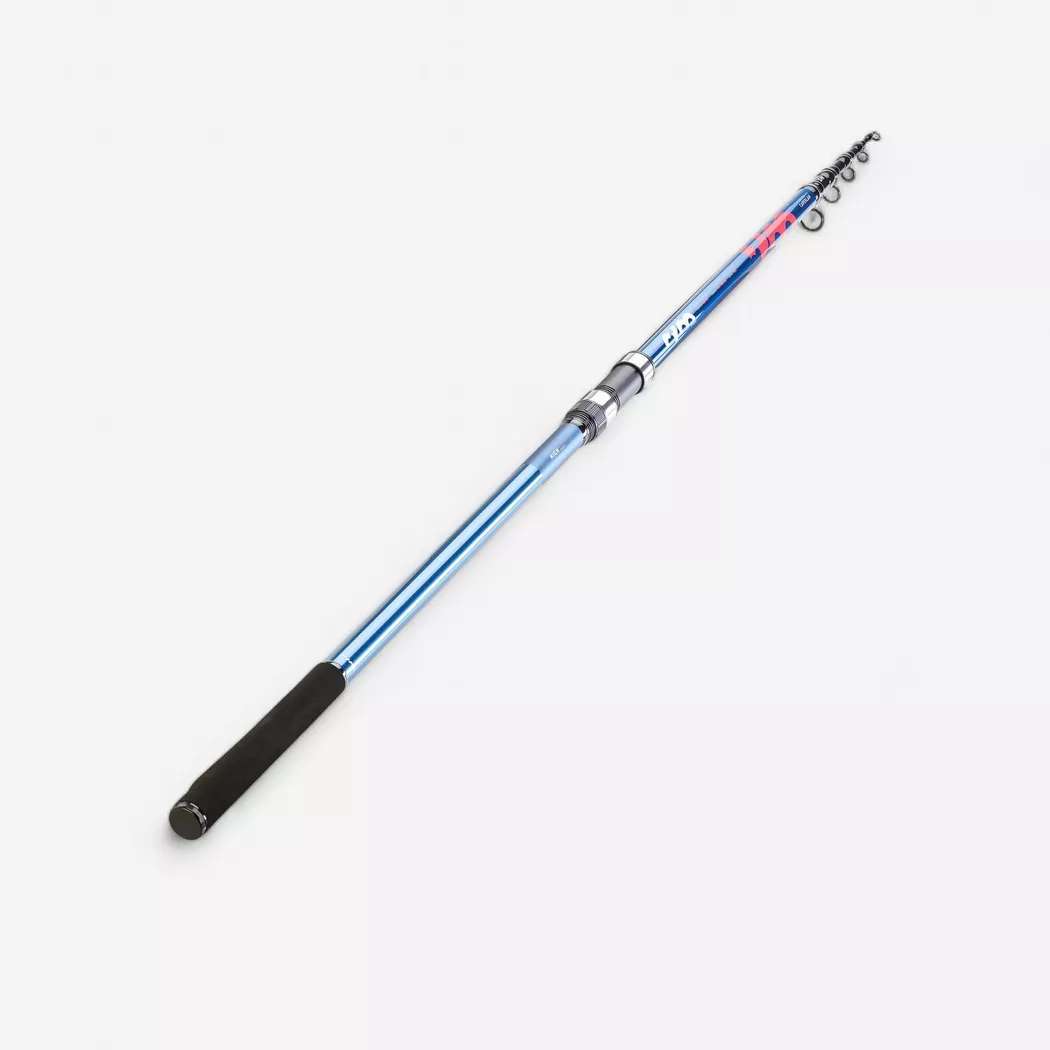 CAPERLAN - Brandungsrute Symbios 500 4,20 m Teleskop 100–200 g, One Size, Weiss