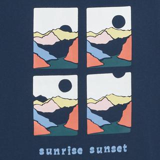 La Redoute Collections  Kurzarm-T-Shirt mit Landschaftsdruck 