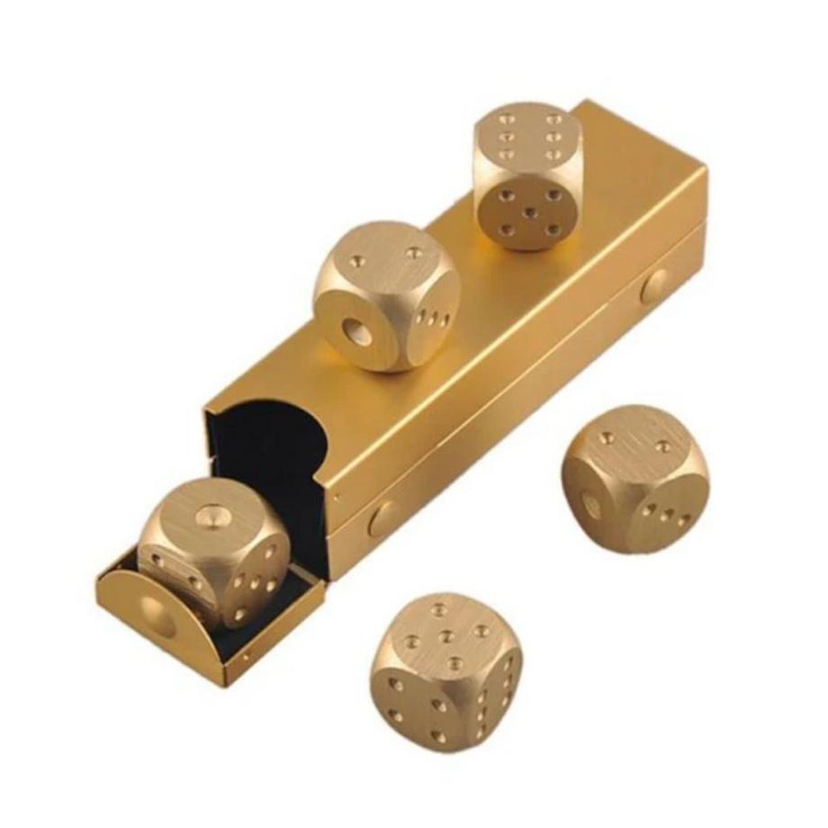 Northio  Whiskysteine in Würfelform - Gold - 5 Stk 