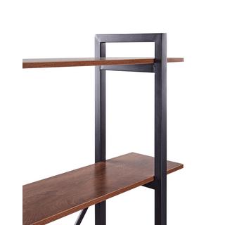 Beliani Regal mit 5 Ebenen aus MDF-Platte Industriell DARBY  