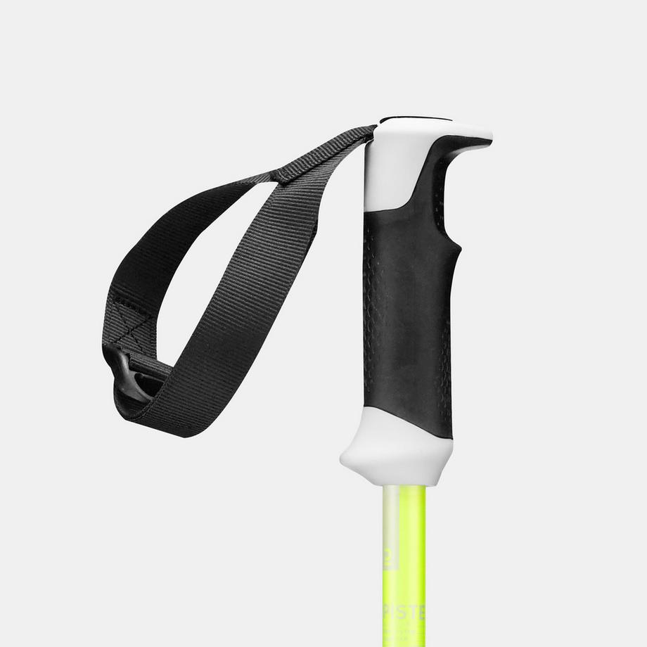 WEDZE  Bastoncini da sci Pista con lacciolo di sicurezza alluminio 