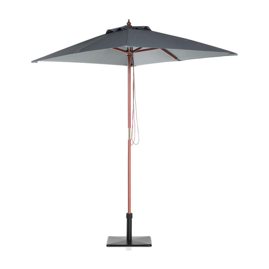 Beliani Parasol de jardin en Tissu FLAMENCO  