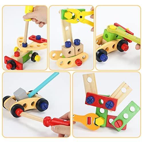 Activity-board  Boîte à outils jouets pour enfants jouets en bois outil établi enfants valise enfants jouets enfants jeux enfants outils 