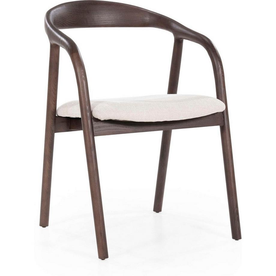 mutoni Chaise Rayven marron  