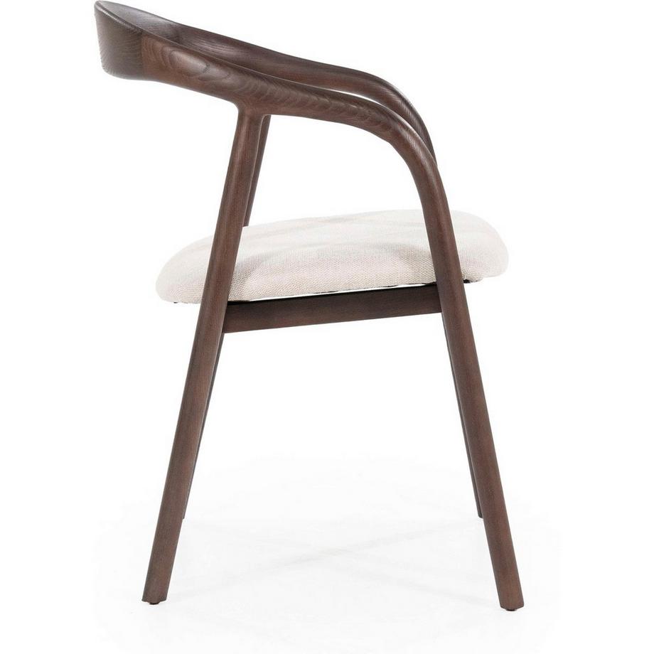 mutoni Chaise Rayven marron  