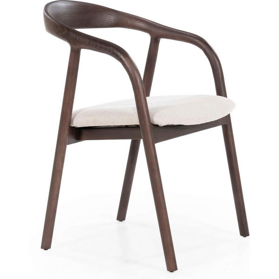 mutoni Chaise Rayven marron  