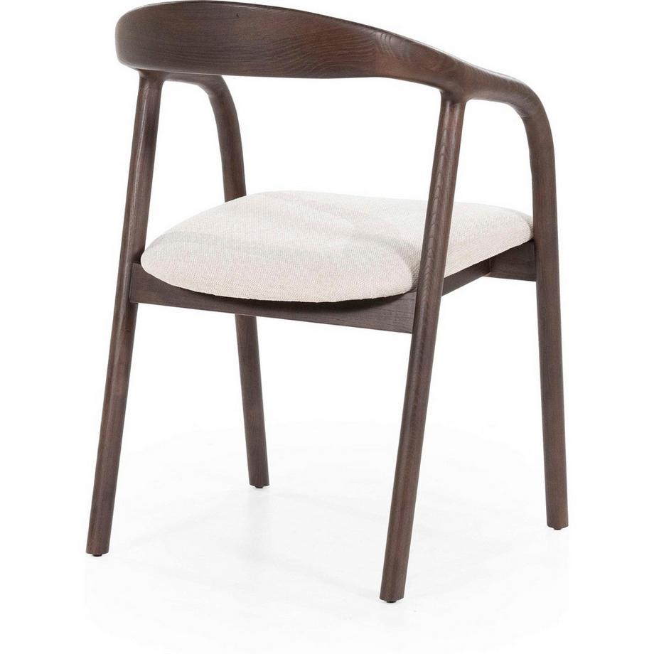 mutoni Chaise Rayven marron  
