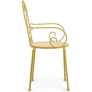 mutoni Fauteuil de jardin Etienne, ocre  