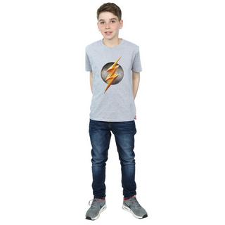 DC COMICS  Justice League Movie Flash Emblem TShirt 