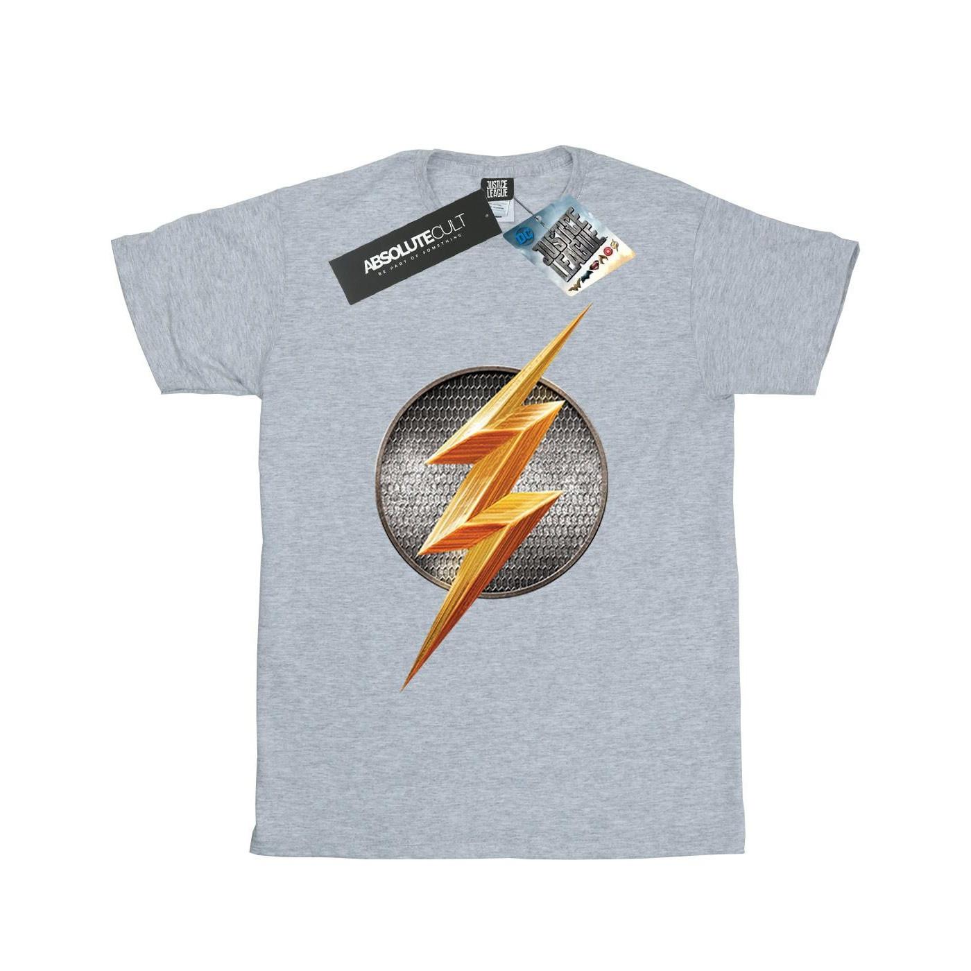 DC COMICS  Justice League Movie Flash Emblem TShirt 