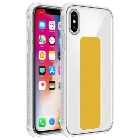 Cadorabo  Housse compatible avec Apple iPhone X / XS - Coque de protection en silicone TPU flexible avec support et fonction stand 