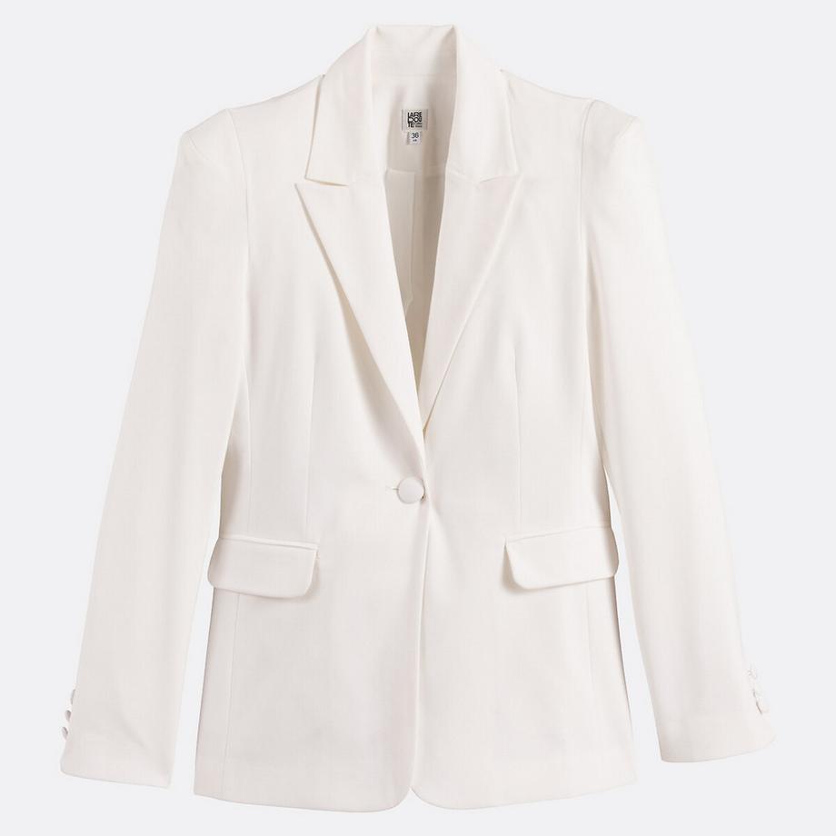 La Redoute Collections Blazer lungo taglio aderente  
