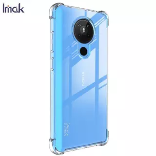 Imak  Nokia 5.3 - Housse en caoutchouc silicone IMAK + film de protection Transparent