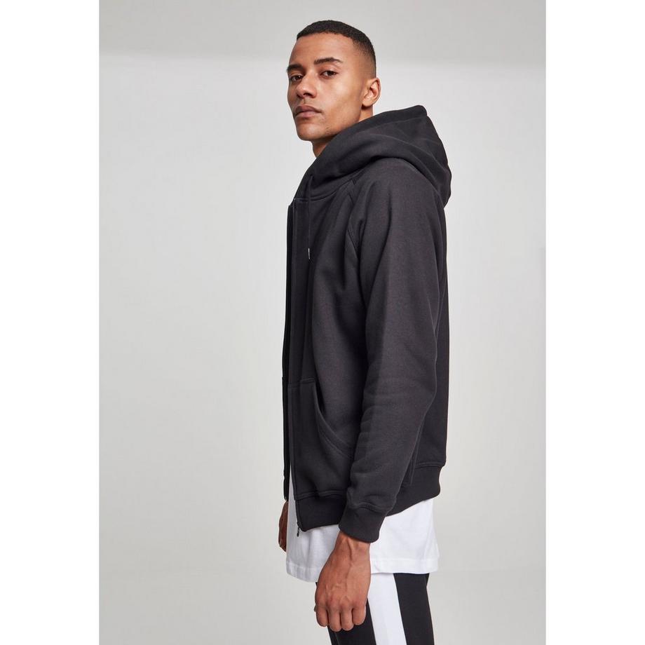 URBAN CLASSICS Zip Basic Sweatshirt à Capuche  