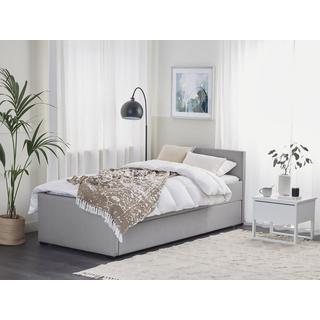 Beliani Bett mit Lattenrost aus Polyester Modern MARMANDE  